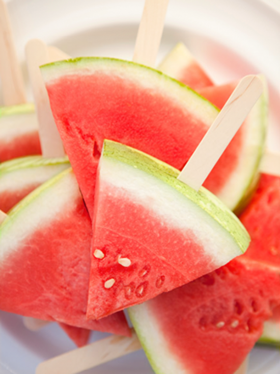 watermelon ice lolly