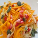 Butternut Squash Salad with fennel and Pomegranate
