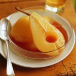 Poached Pears in Ginger