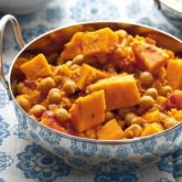 sweet potato and chick pea curry